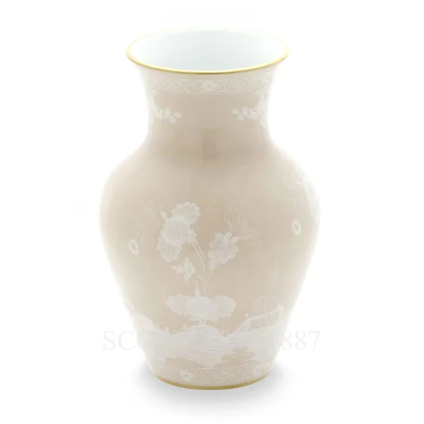 ginori 1735 oriente italiano meringue ming vase view