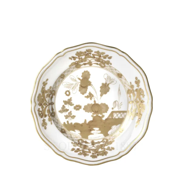 ginori 1735 oriente italiano aurum bread plate