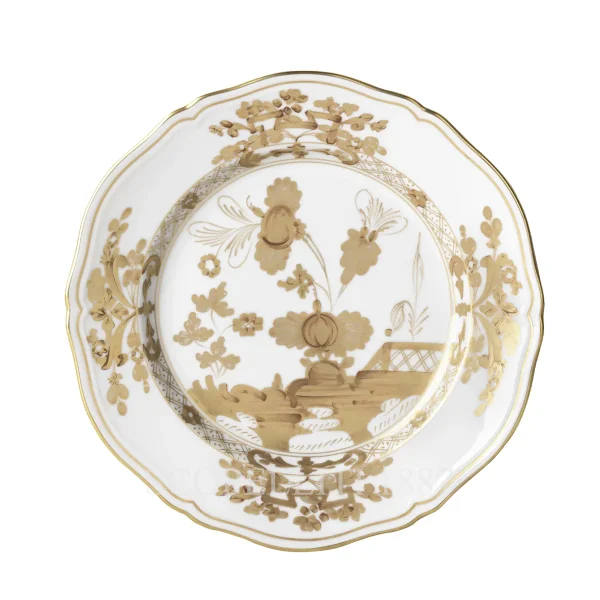 ginori 1735 oriente italiano aurum dinner plate