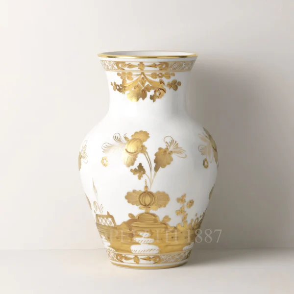 ginori oriente italiano ming vase aurum