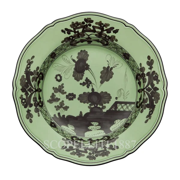ginori 1735 round flat platter oriente italiano bario