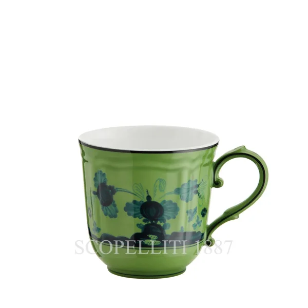 ginori 1735 mug oriente italiano malachite
