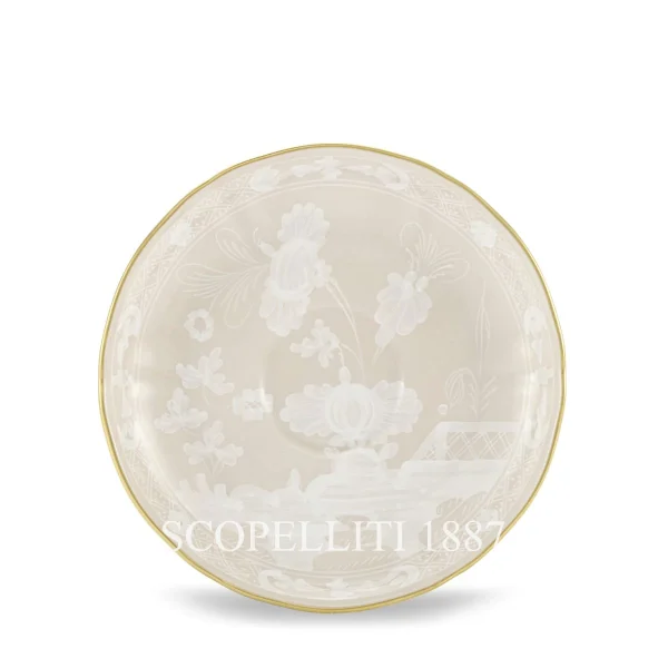 ginori 1735 oriente italiano meringa coffee saucer