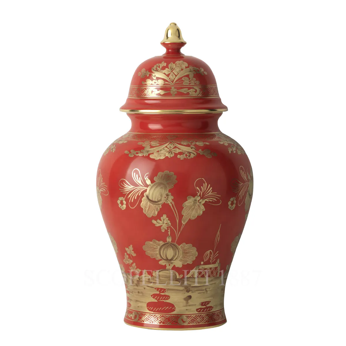 ginori 1735 oriente italiano potiche vase rubrum