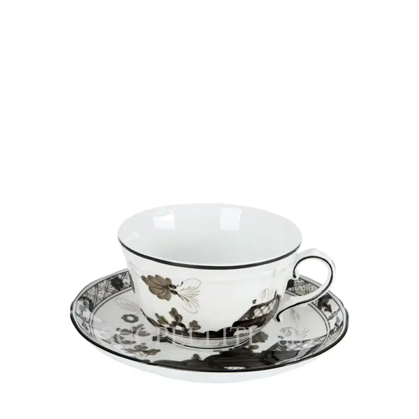 ginori 1735 oriente italiano albus tea cup and saucer