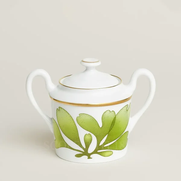 hermès natures marines sugar bowl