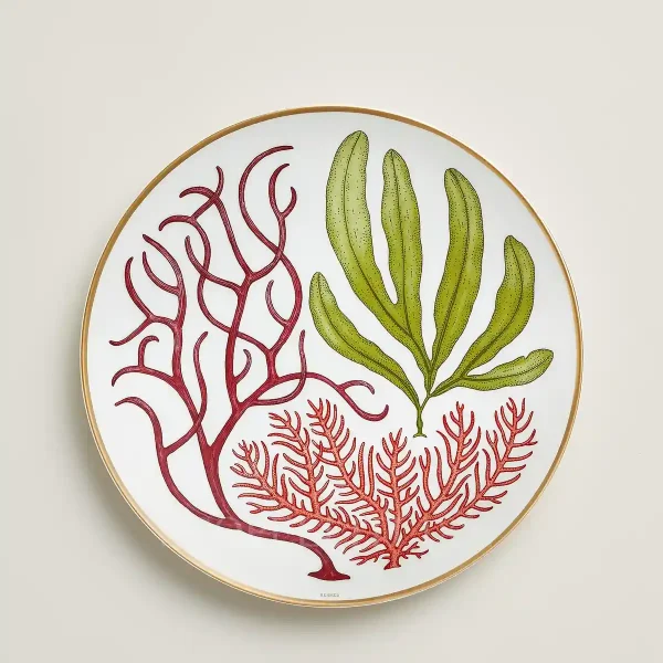 hermès natures marines dessert plate no. 1