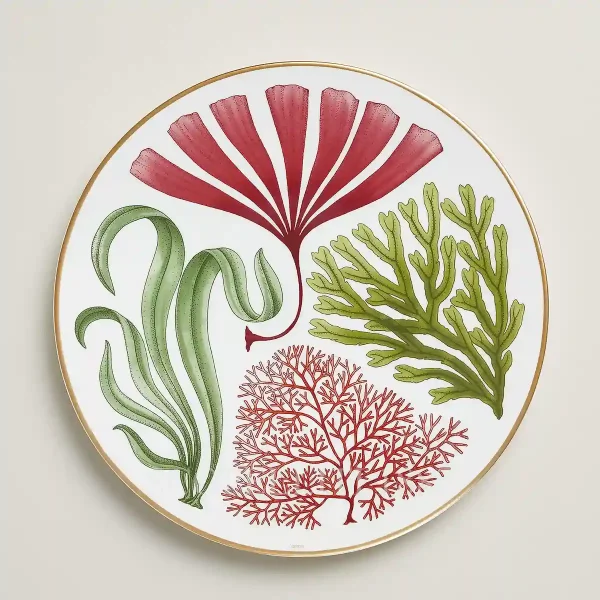 hermès natures marines dinner plate no. 2