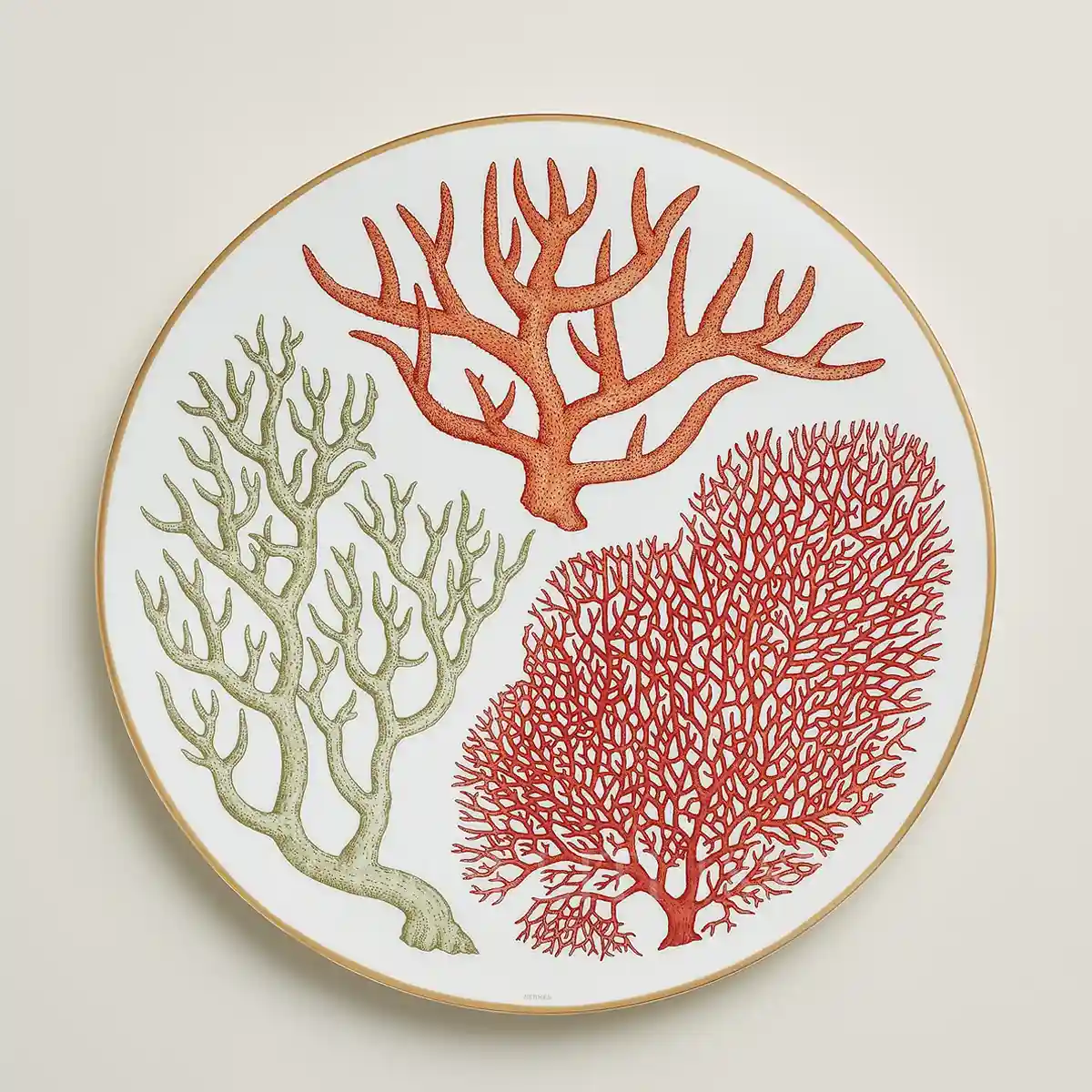 hermès natures marines dinner plate no. 3