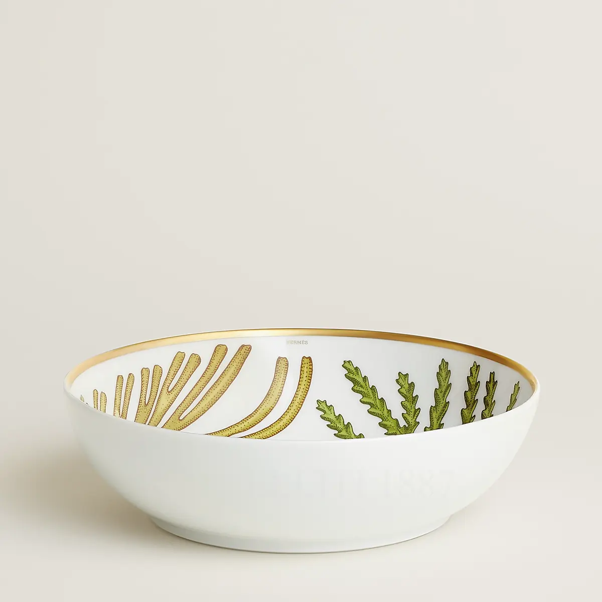 hermès natures marines hollow dish