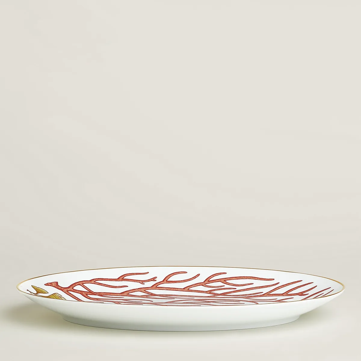 hermès natures marines oval platter large