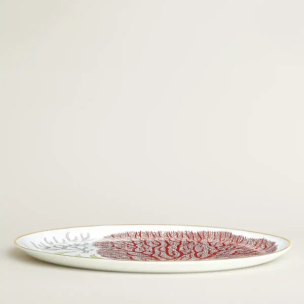 hermès natures marines tart platter