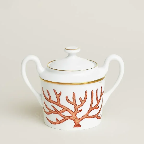 hermès natures marines sugar bowl