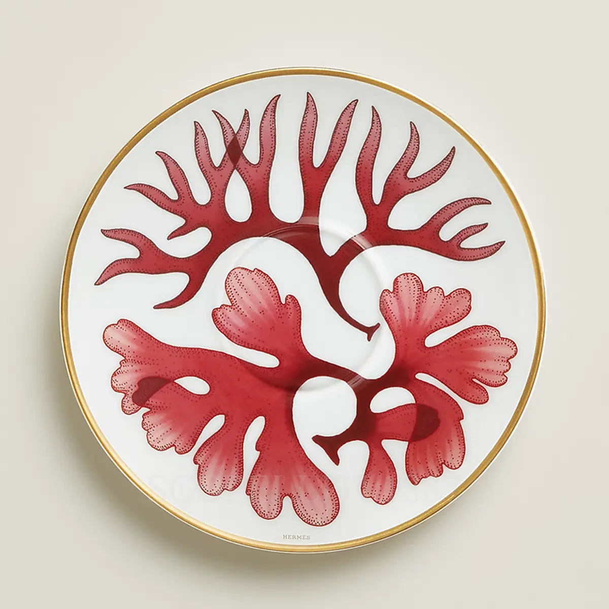 hermès natures marines tea saucer