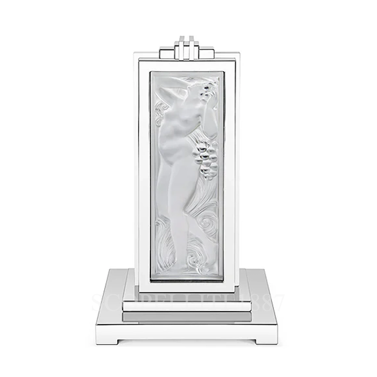 lalique femme bras levés lamp
