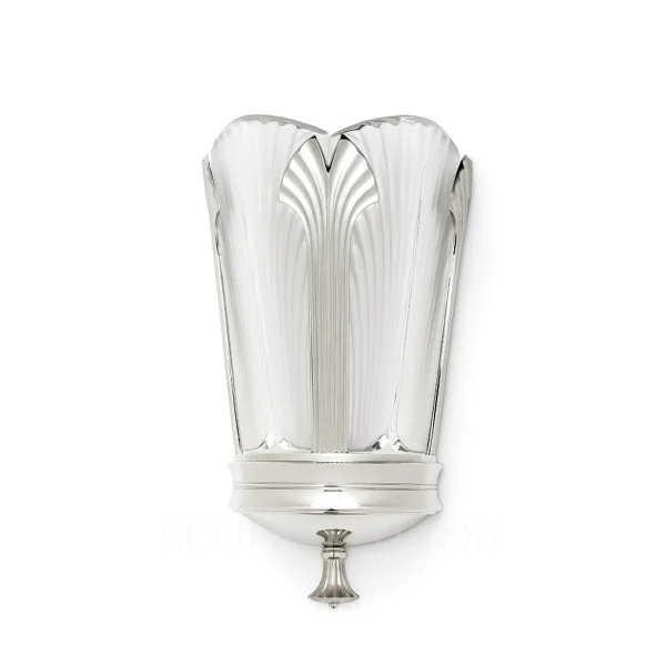 lalique ginkgo small wall sconce