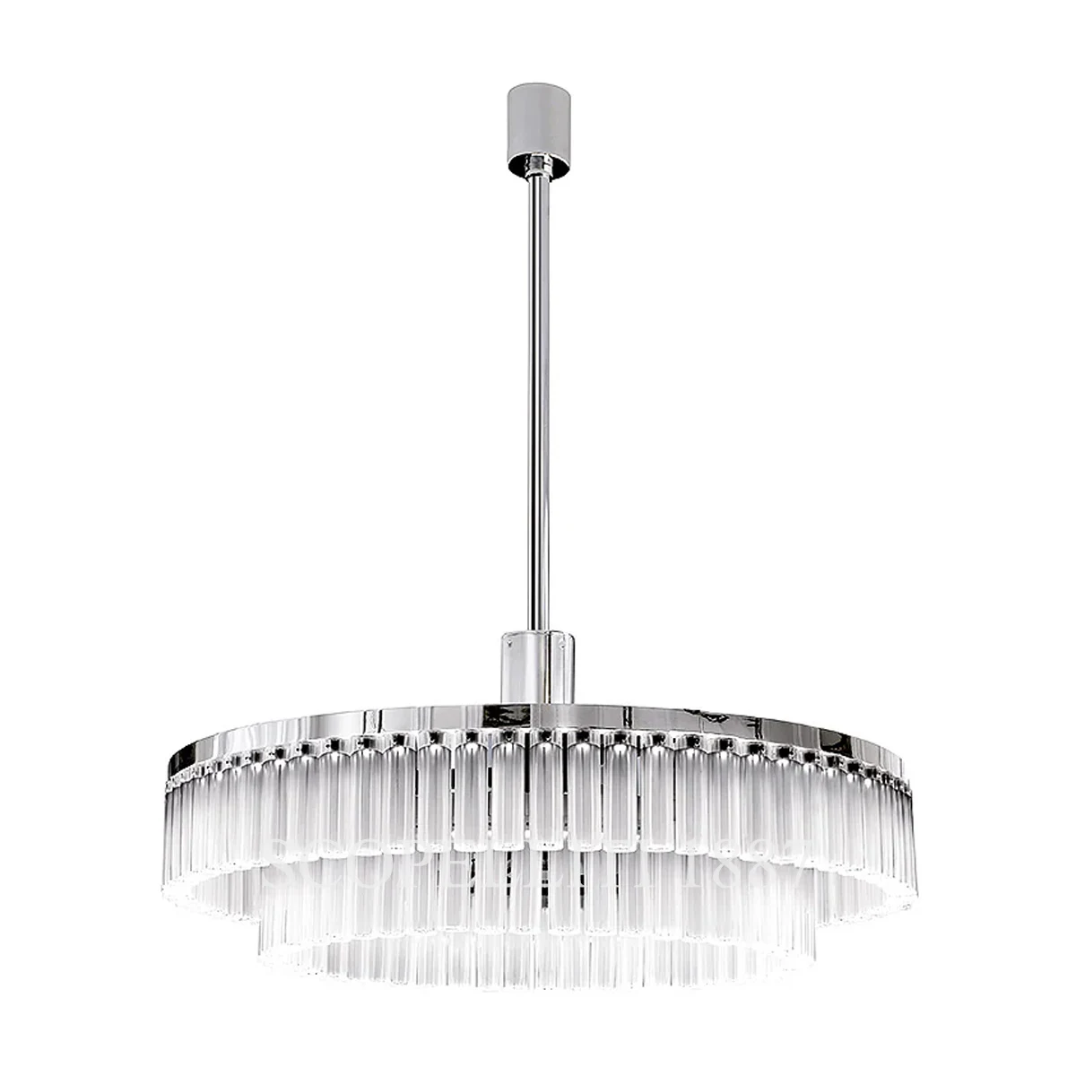 lalique orgue chandelier