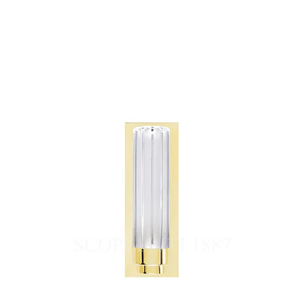 lalique orgue small wall sconce gilded