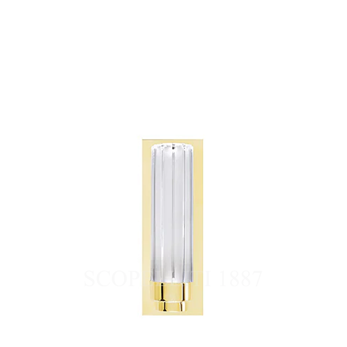 lalique orgue small wall sconce gilded