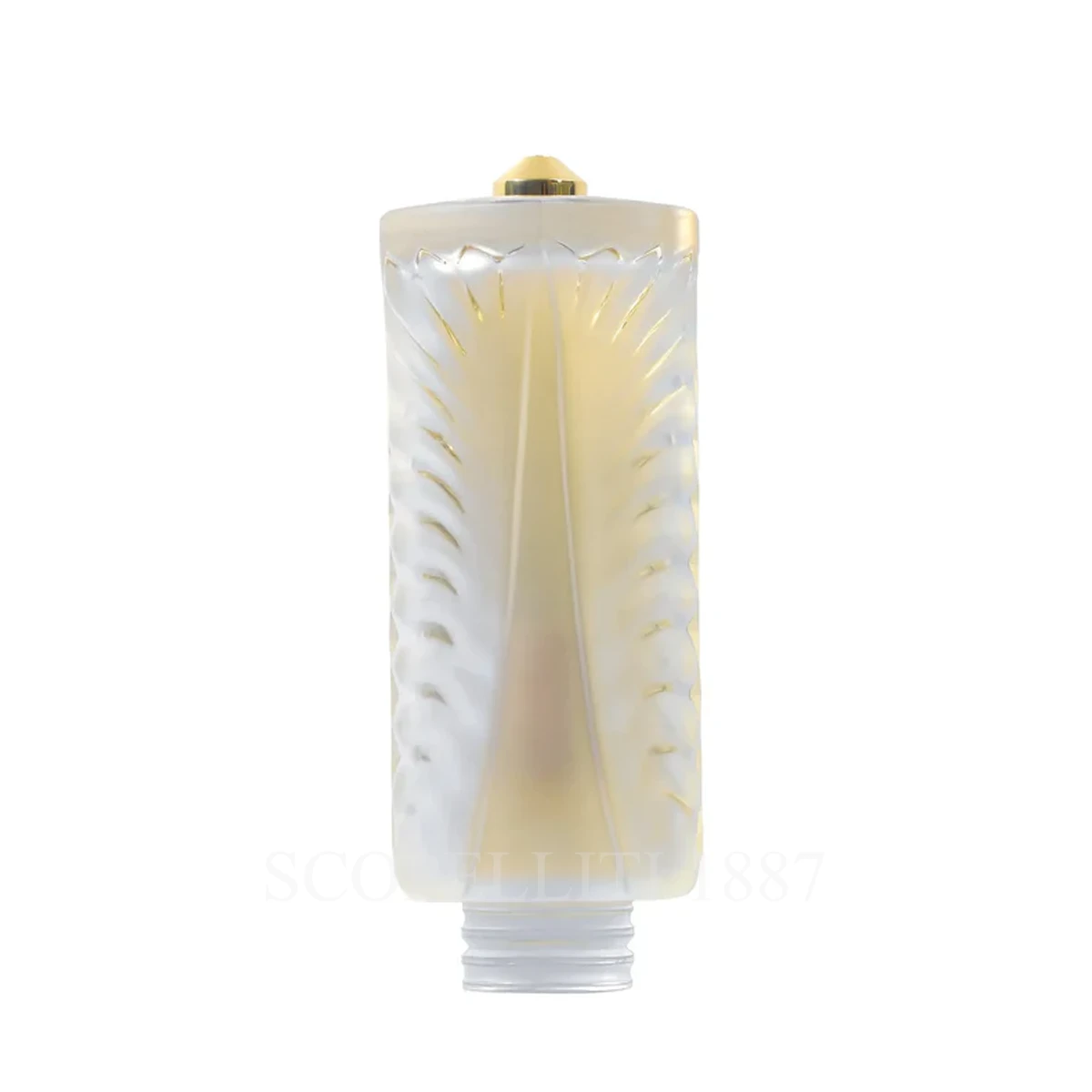 lalique palme wall sconce gilded