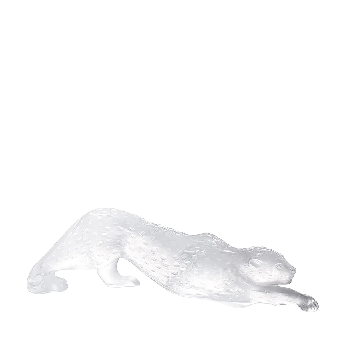 lalique zeila panther sculpture clear large