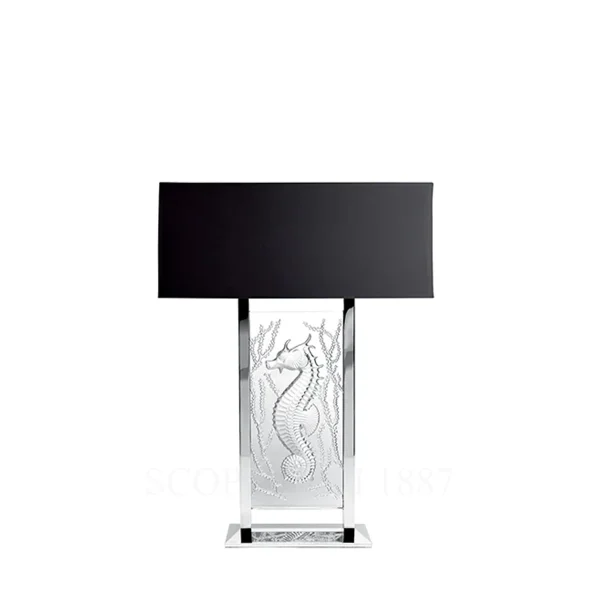lalique poseidon lamp