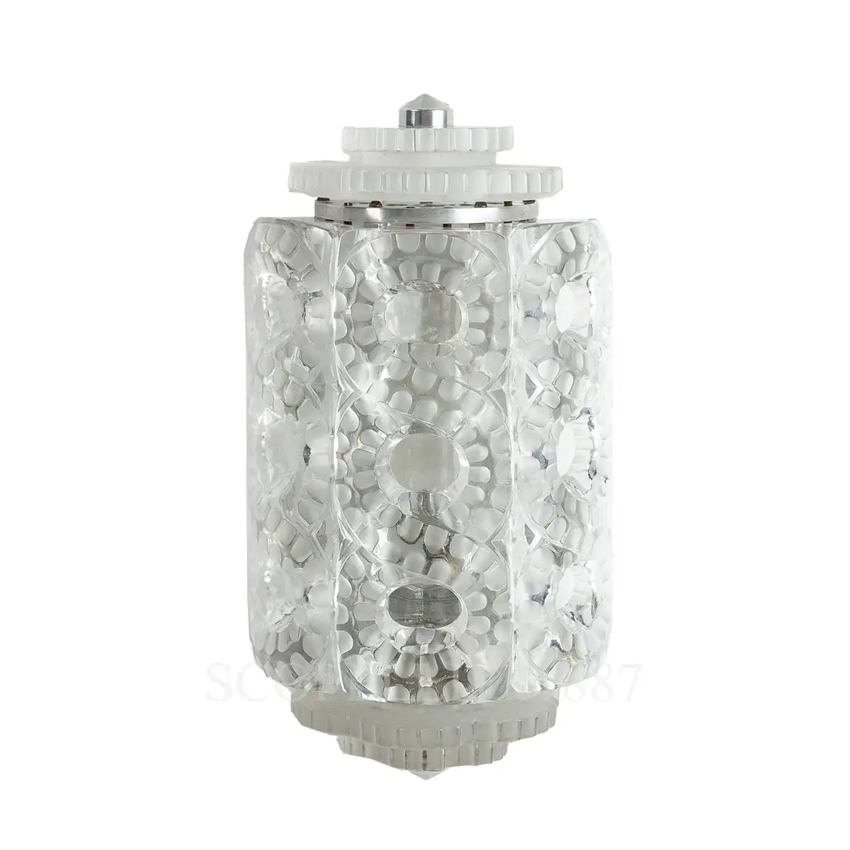 lalique seville wall sconce clear