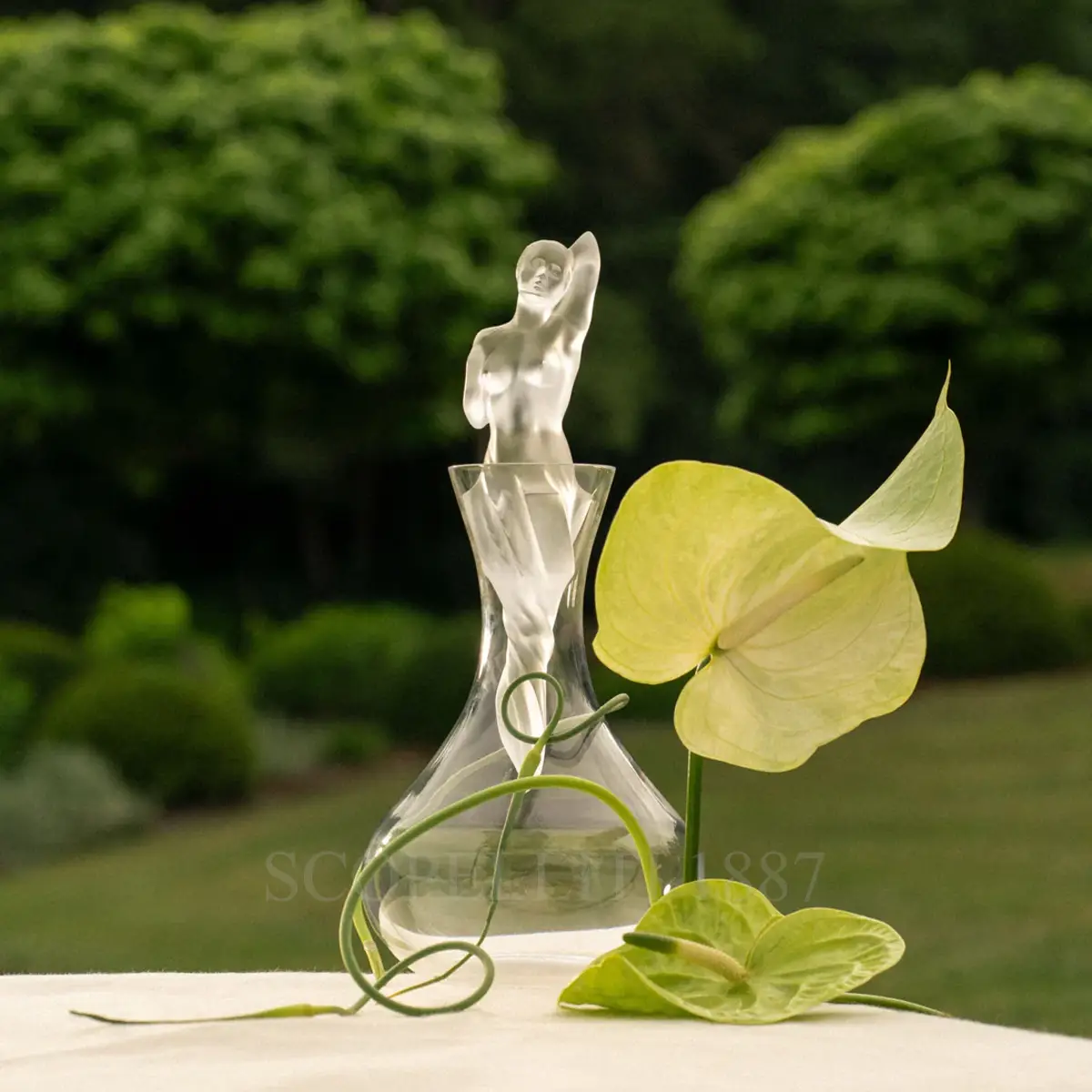 lalique aphrodite vintage decanter