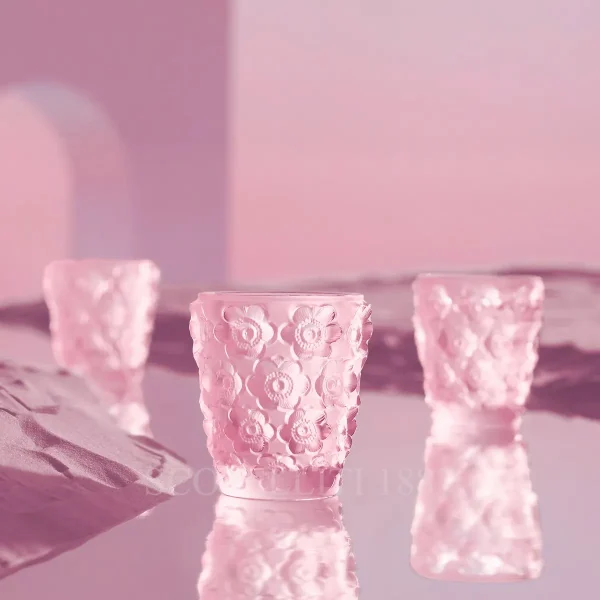 lalique votive anemones pink luster
