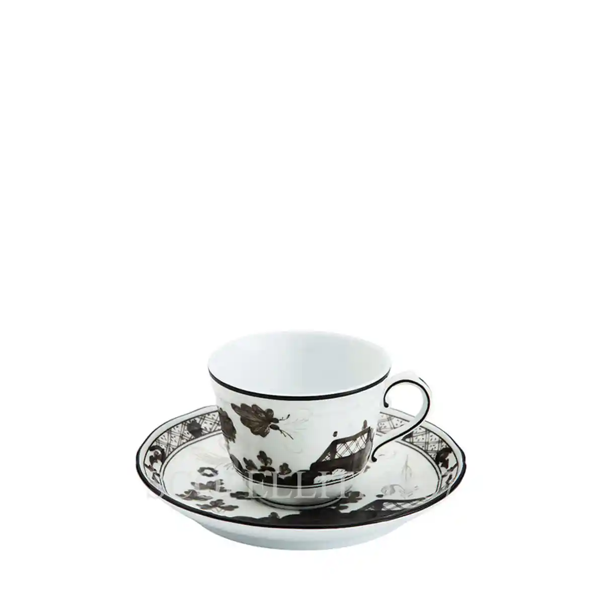 ginori 1735 oriente italiano albus coffee cup and saucer