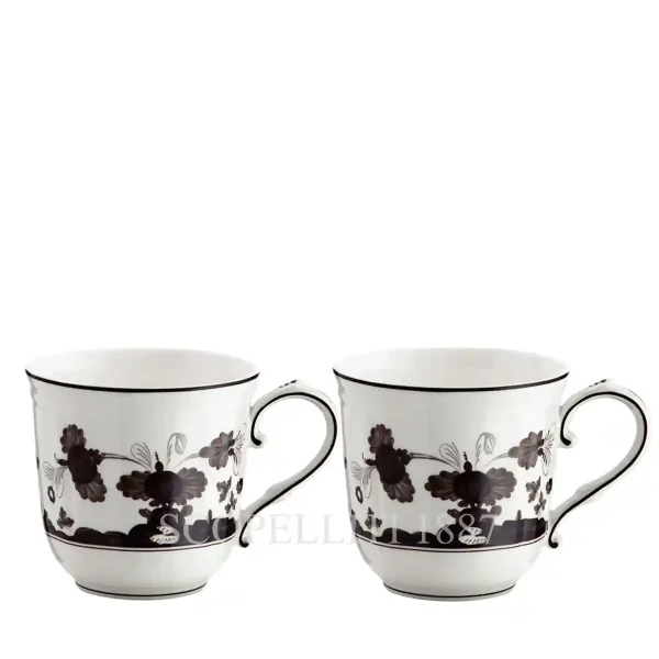 ginori 1735 oriente italiano albus mug set of 2