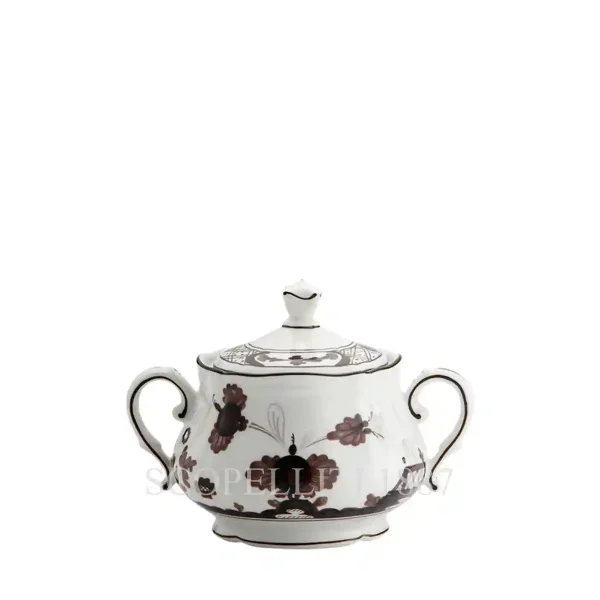 ginori 1735 oriente italiano albus sugar bowl