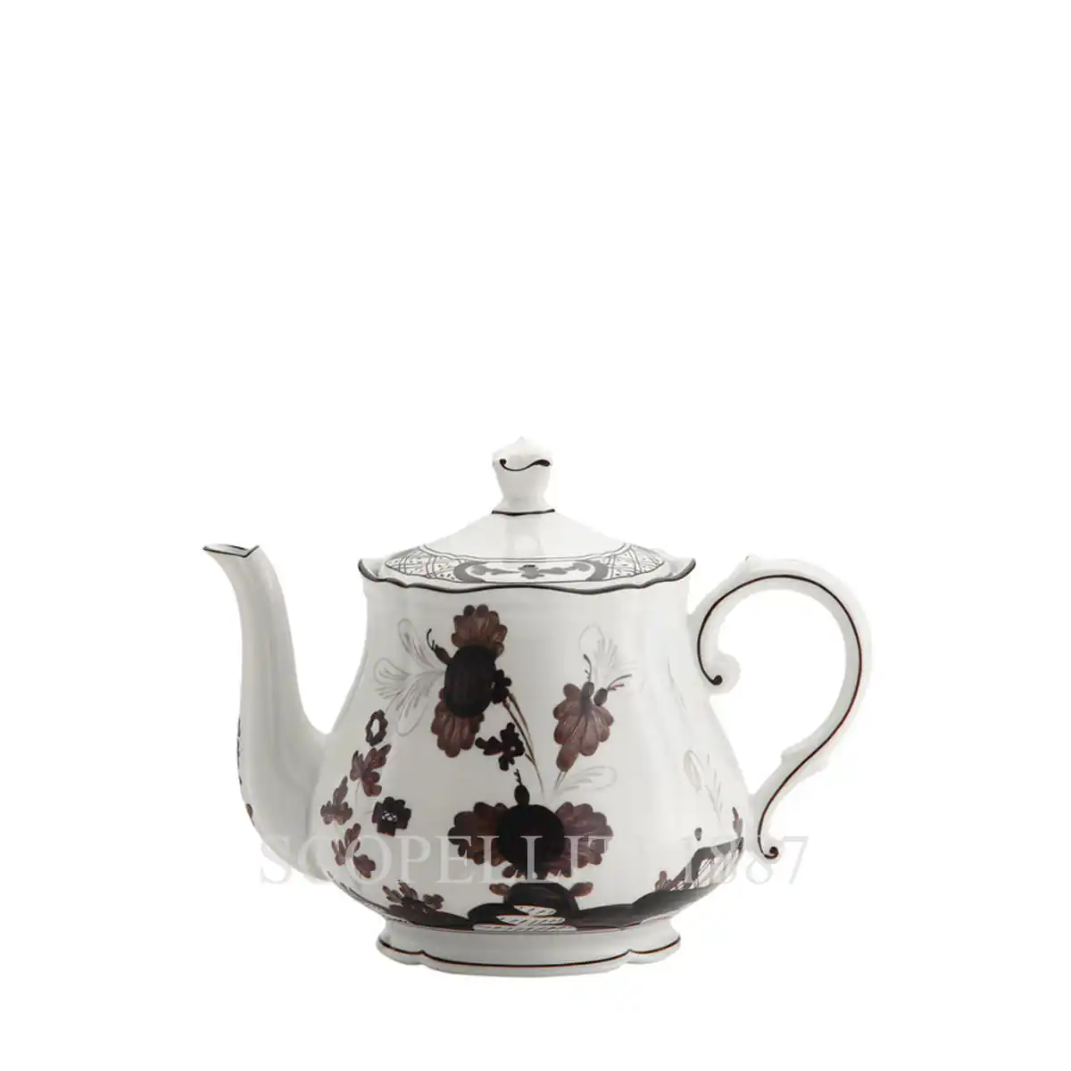ginori 1735 oriente italiano albus teapot