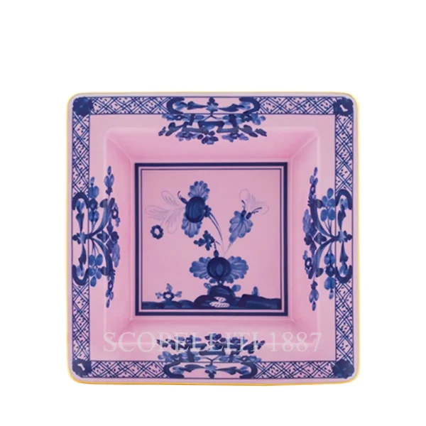 ginori 1735 oriente italiano azalea large change tray