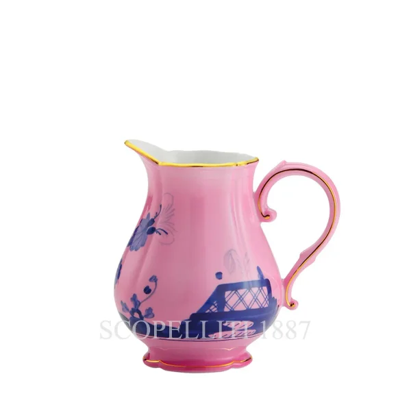 ginori 1735 oriente italiano azalea milk jug