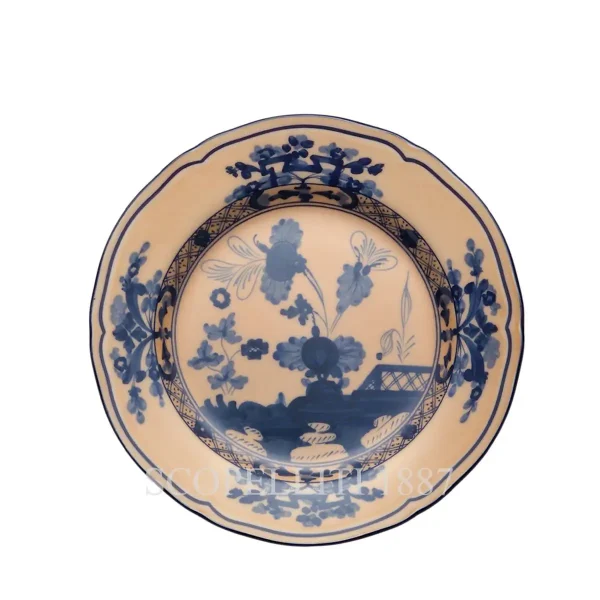 ginori 1735 bread plate oriente italiano cipria