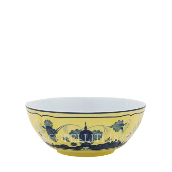 ginori 1735 bowl oriente italiano citrino