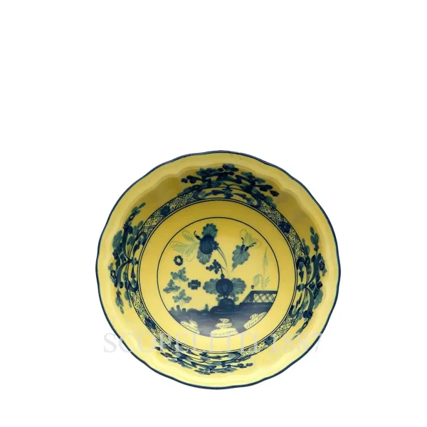 ginori 1735 fruit bowl oriente italiano citrino