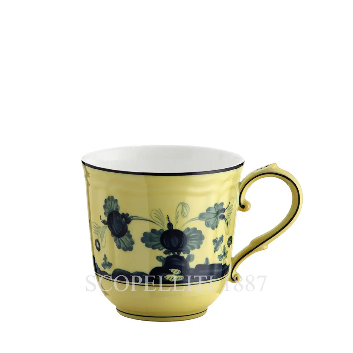 ginori 1735 mug oriente italiano citrino