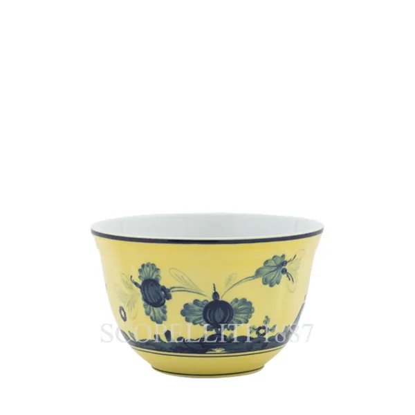 ginori 1735 rice bowl oriente italiano citrino