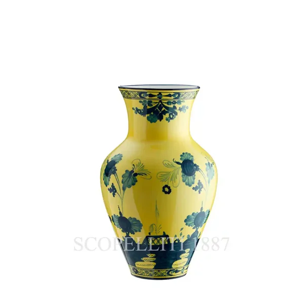 ginori 1735 small ming vase oriente italiano citrino