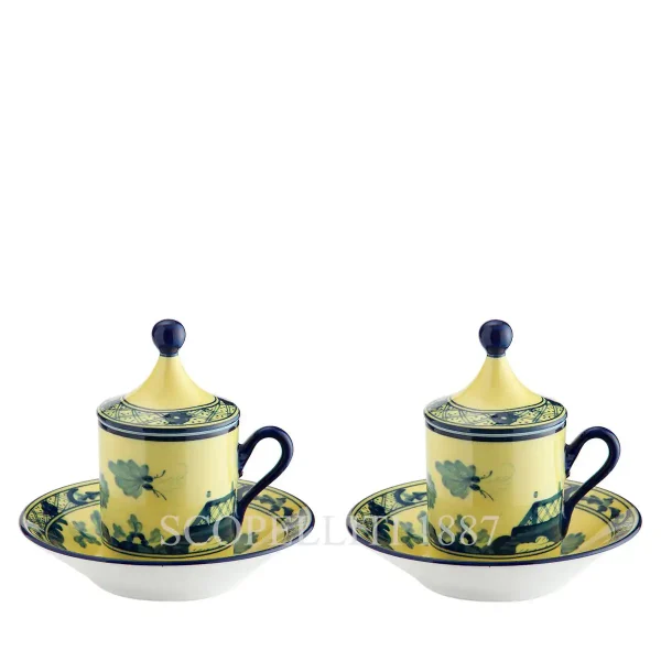 oriente citrino tete a tete coffee set