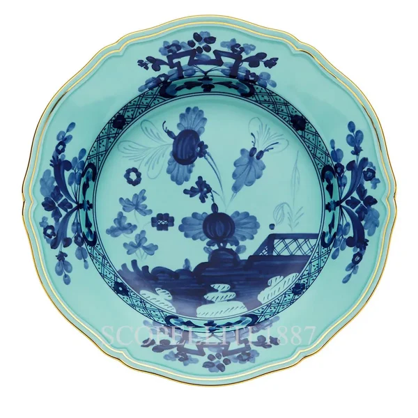ginori 1735 charger plate oriente italiano iris