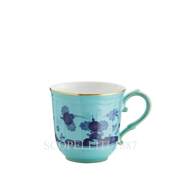 ginori 1735 mug oriente italiano iris
