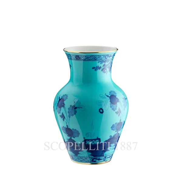 ginori 1735 small ming vase oriente italiano iris