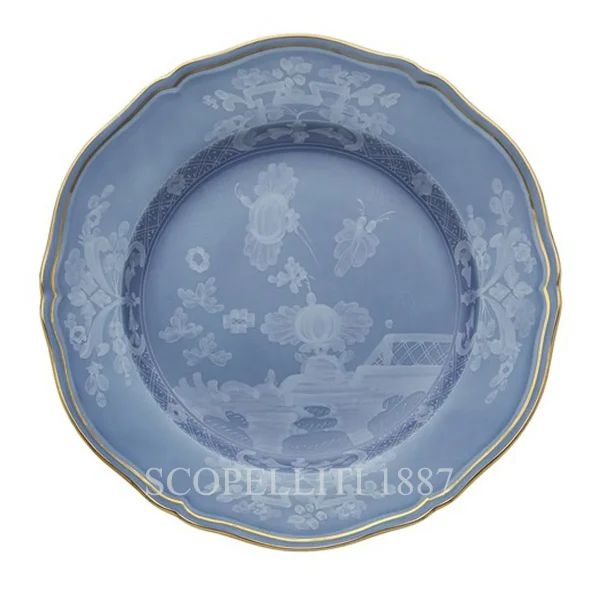 ginori 1735 dinner plate oriente italiano pervinca
