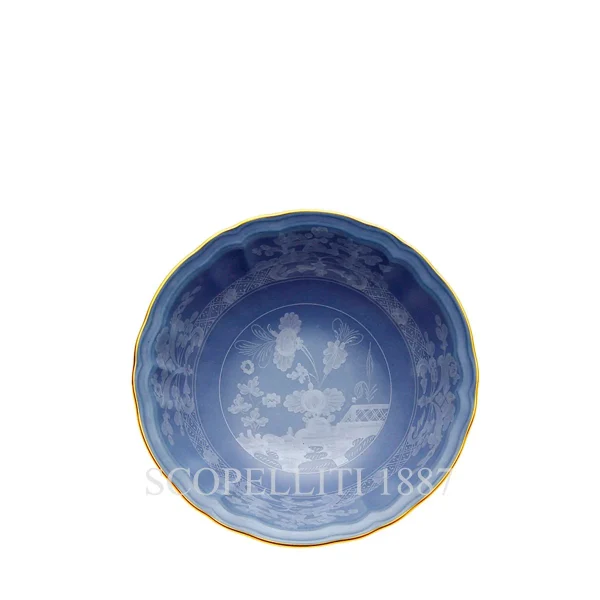 ginori 1735 fruit bowl oriente italiano pervinca