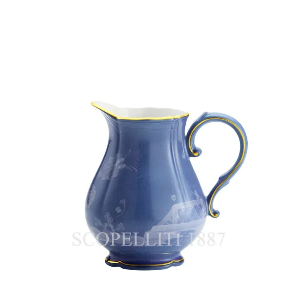 ginori 1735 milk jug oriente italiano pervinca