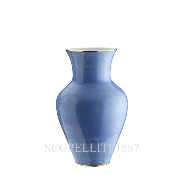 ginori 1735 small ming vase oriente italiano pervinca