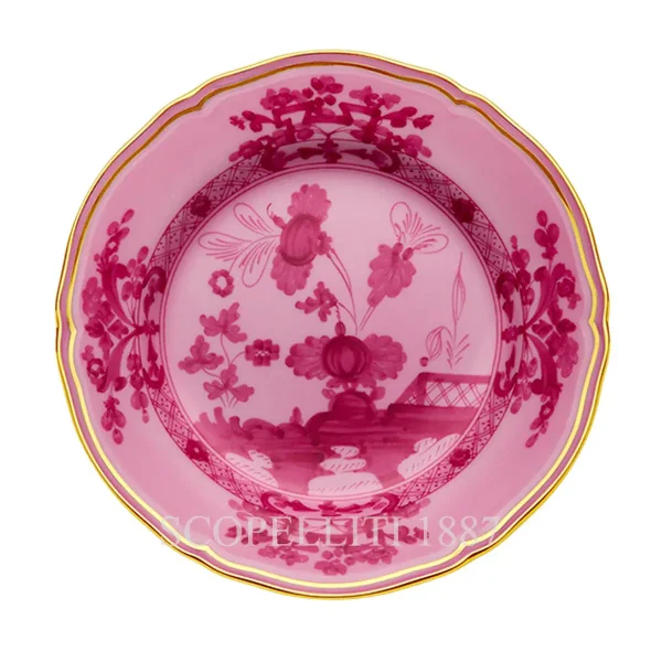 ginori 1735 dinner plate oriente italiano porpora